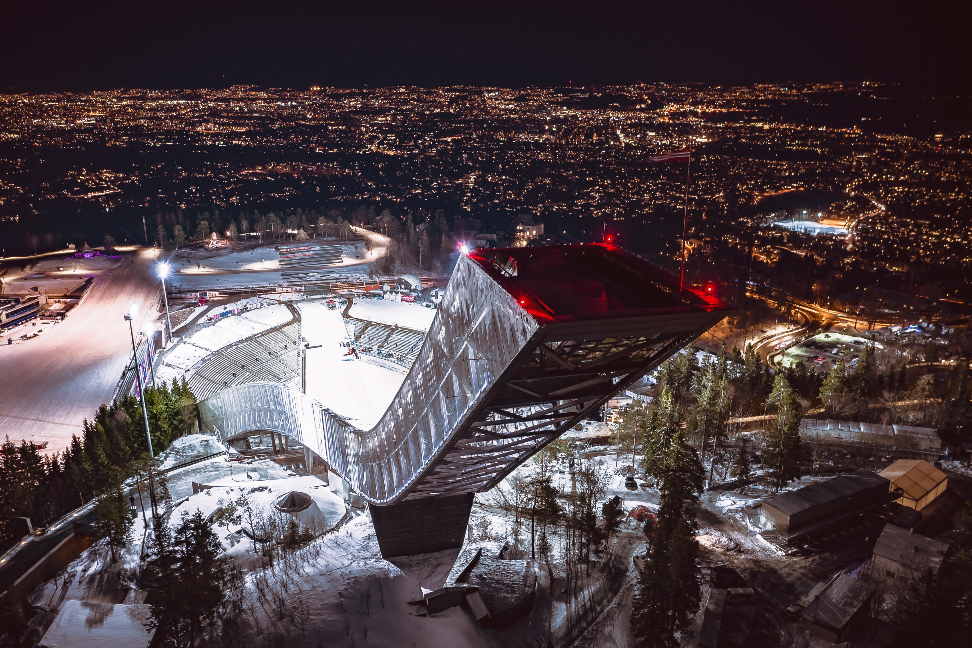 SKI JUMPING HILL