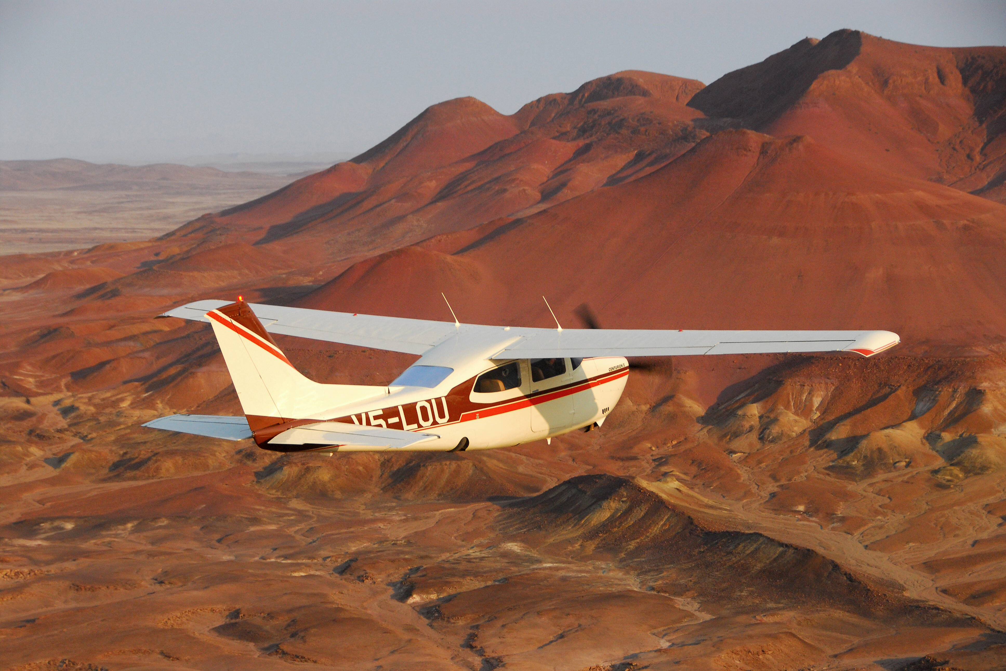 FLUG ÜBER NAMIBIA